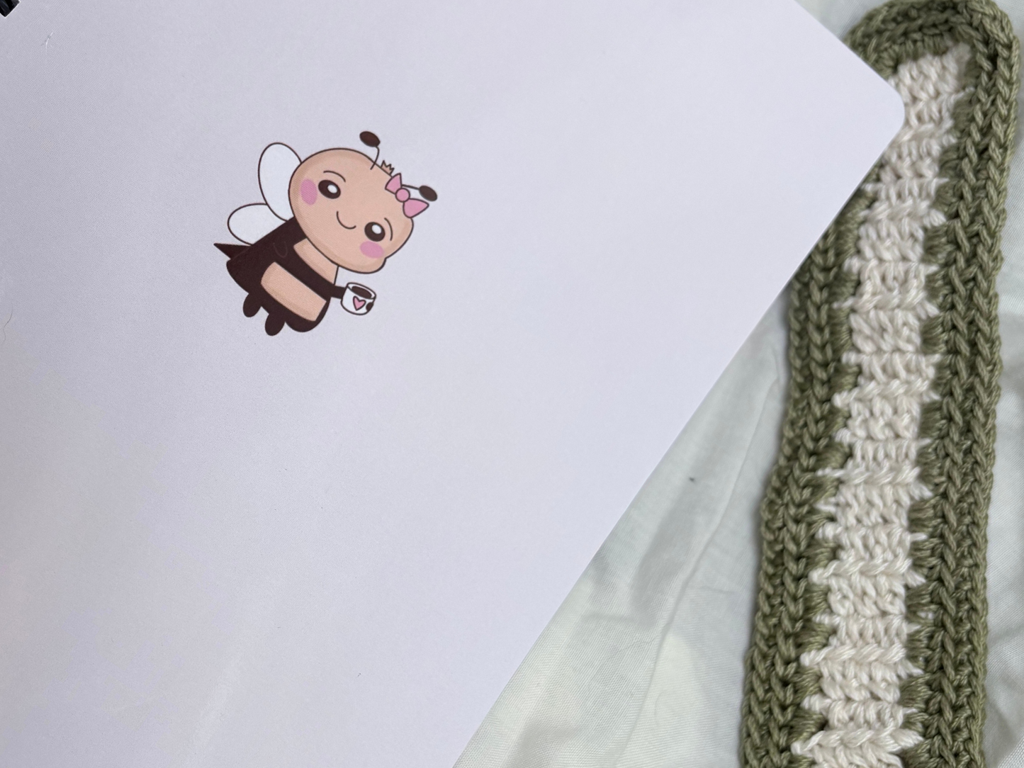 Coffee Bea Notebook | Kawaii Study Journal for Students