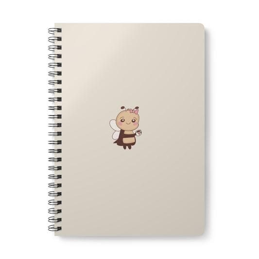 Coffee Bea Notebook | Kawaii Study Journal for Students