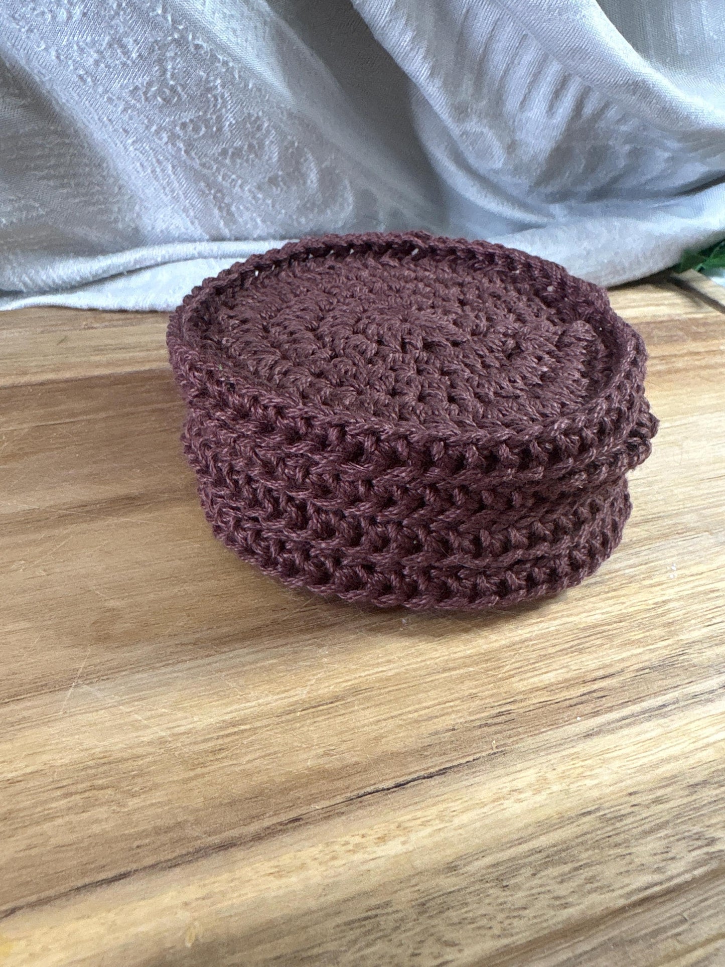 Coffee Lover Gift | Handmade Crochet Coaster Set | Mug Mats for Café Style Homes