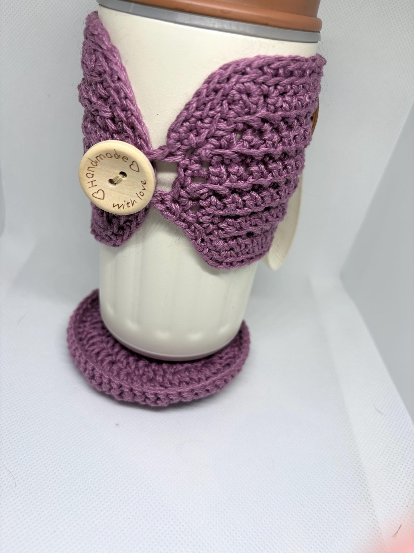 🌸 Bloom & Brew – Crochet Coffee Gift Set