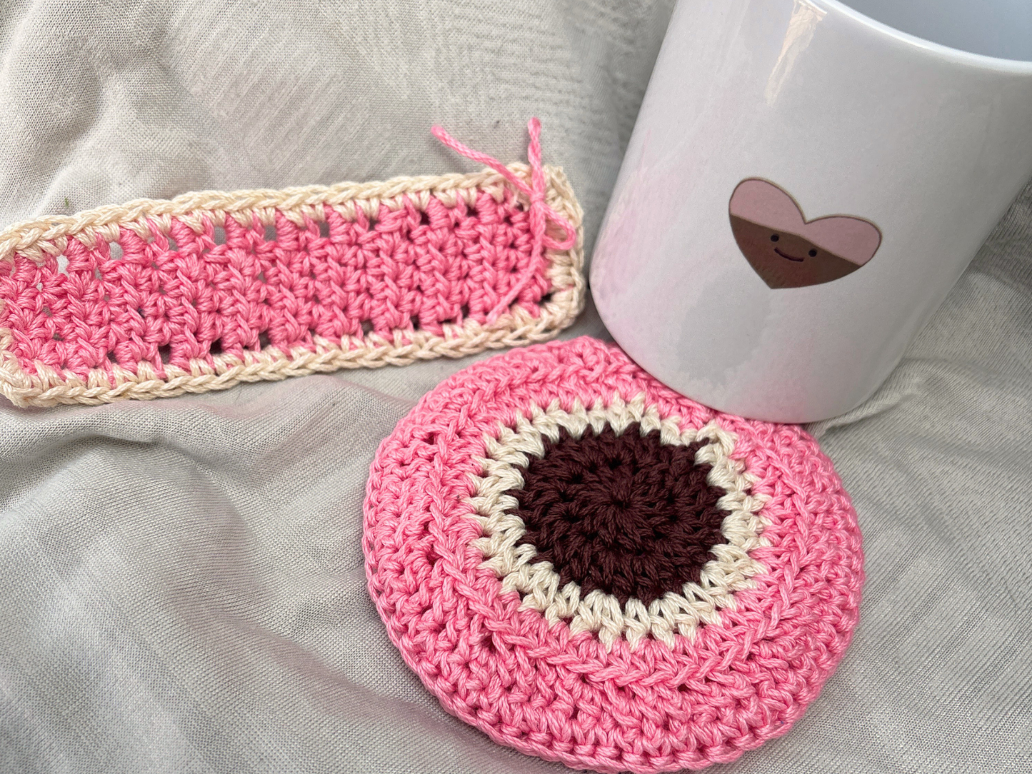 Strawberry Latte Desk Bundle | Cosy Coffee Lover Gift