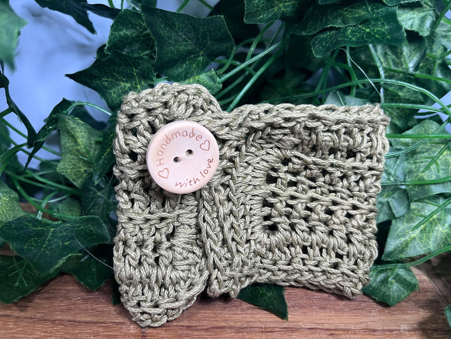 Crochet Coffee Cup Sleeve | Handmade Travel Mug Cosy