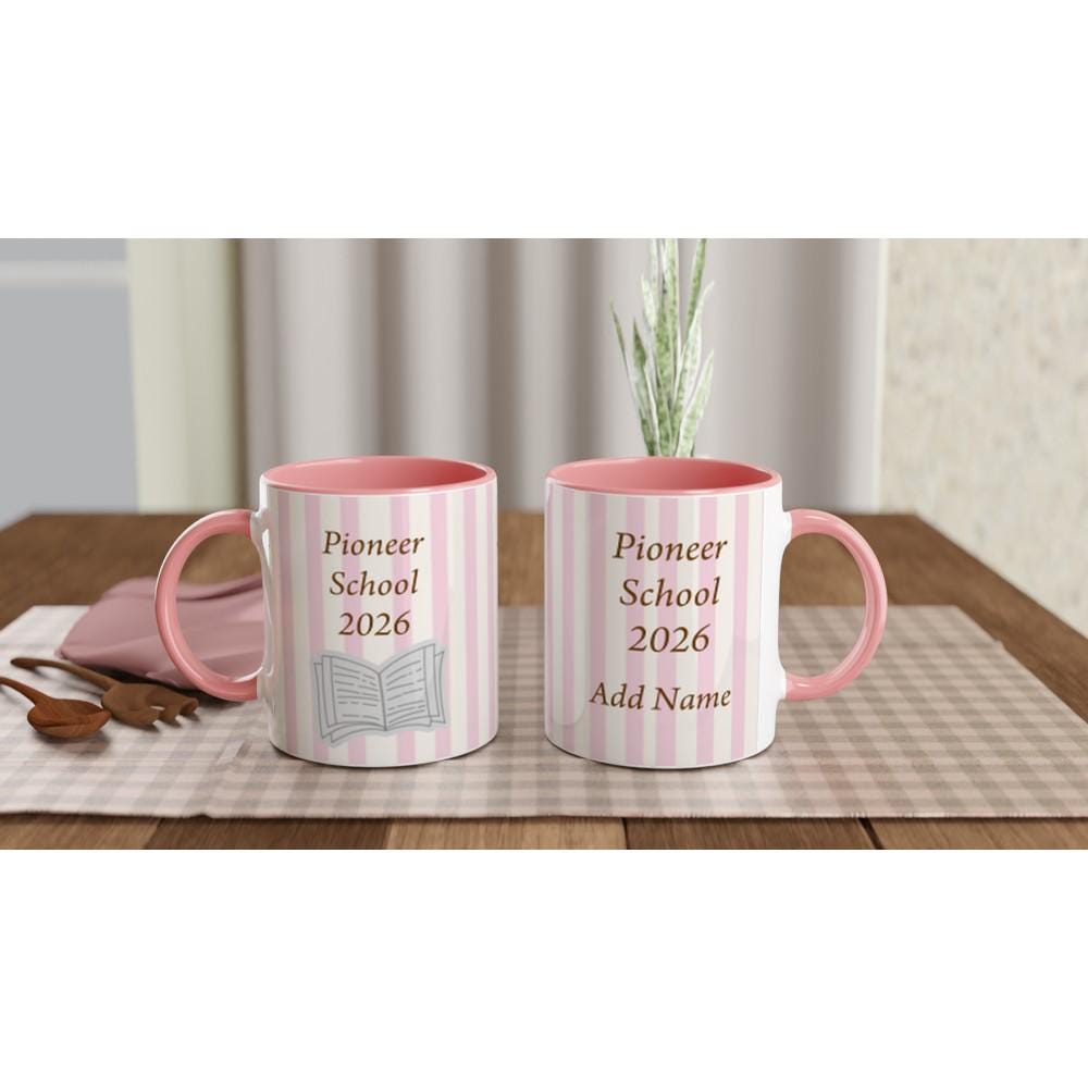 Personalised Pioneer School Mug Pioneer School 2026 Gift Custom Name Coffee Mug Ceramic Tea Cup Keepsake Gift Bible Study Mug Christian Gift