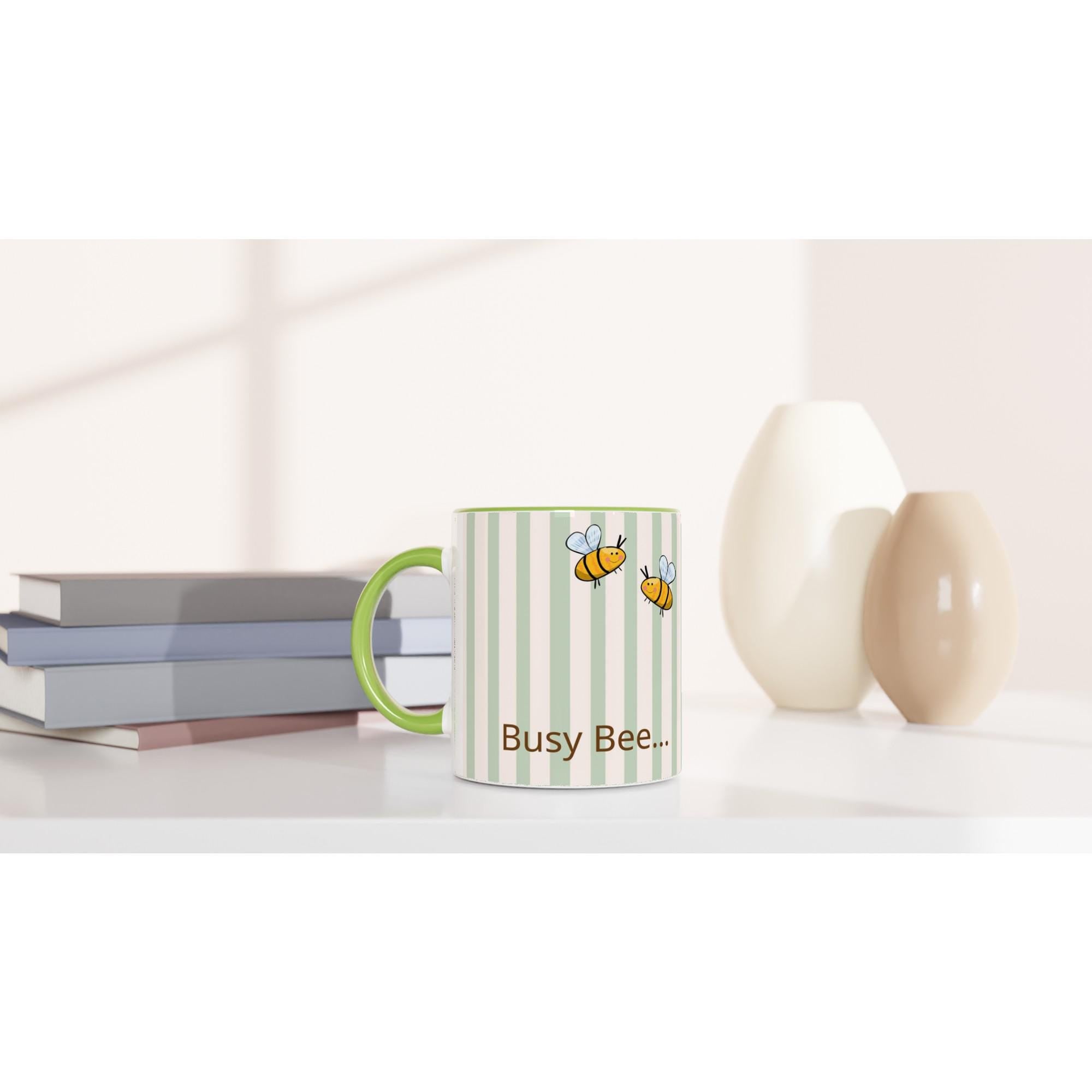 Busy Bee Coffee Mug Personalised Bee Mug Bible Study Mug Christian Coffee Mug JW Gift Coffee Lover Gift Ceramic Cup 11oz