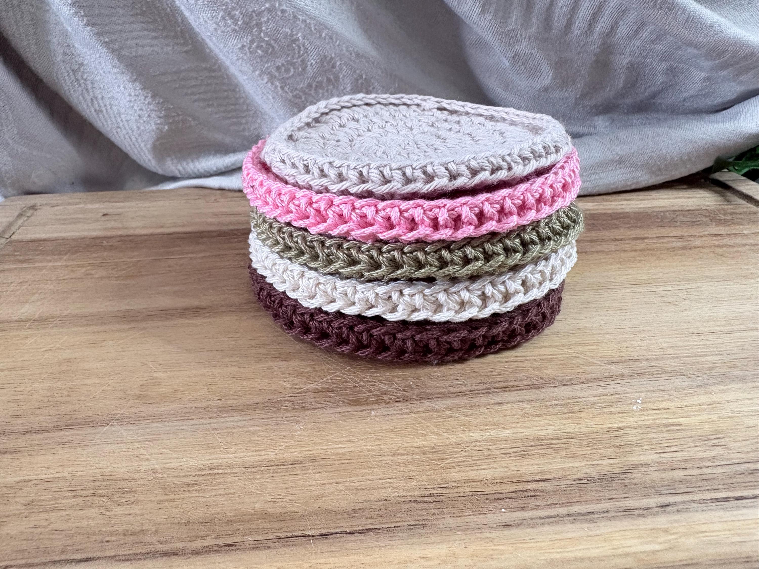 Handmade Crochet Mug Cosy Set, Beige Coffee Gift Set, Coffee Lover Gift, Cotton Mug Sleeve & Coaster, Cosy Desk Accessory