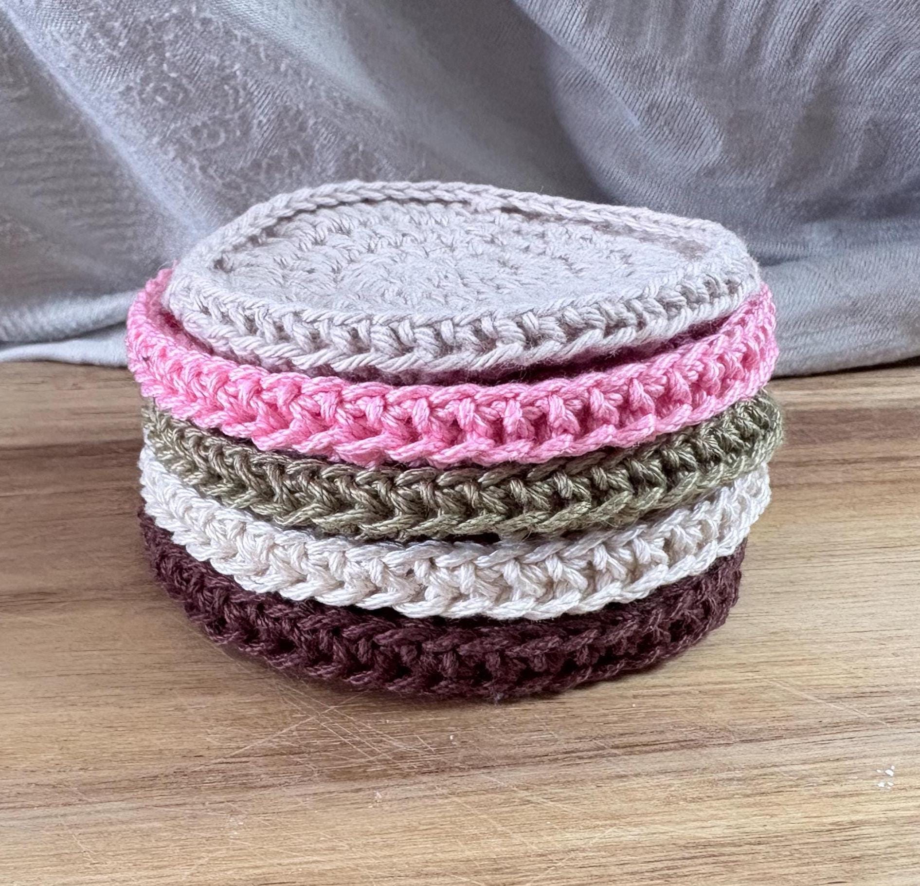 Coasters Oat Latte, Strawberry Latte, Matcha Latte, Vanilla Cream and Espresso
