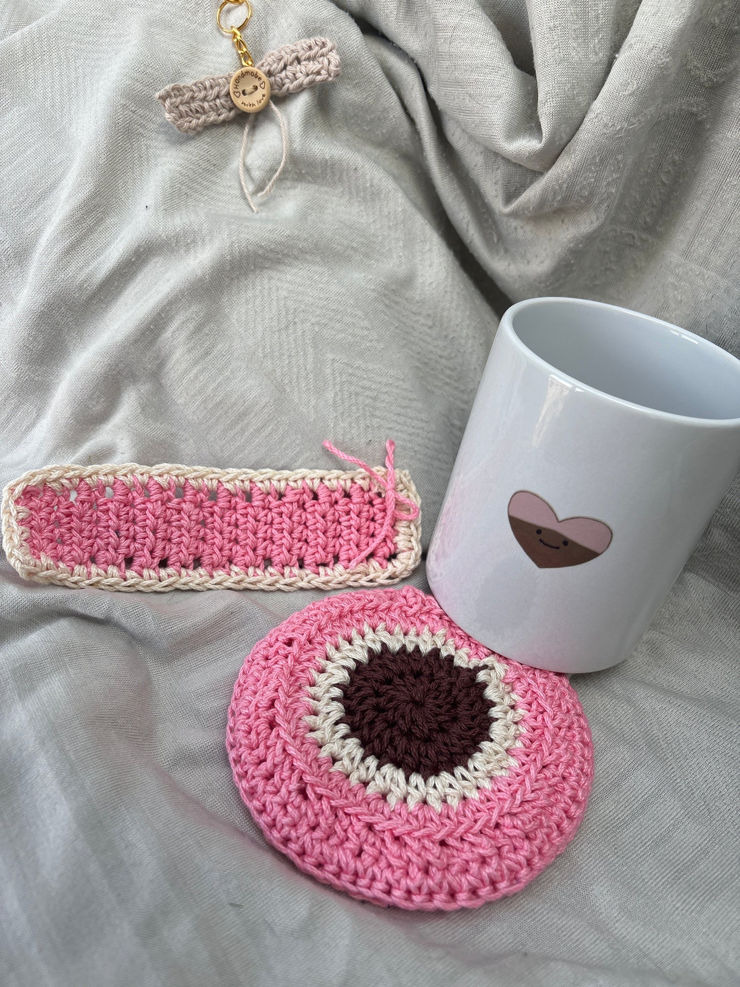 Kawaii Heart Mug | Cute Ceramic Coffee Cup Gift