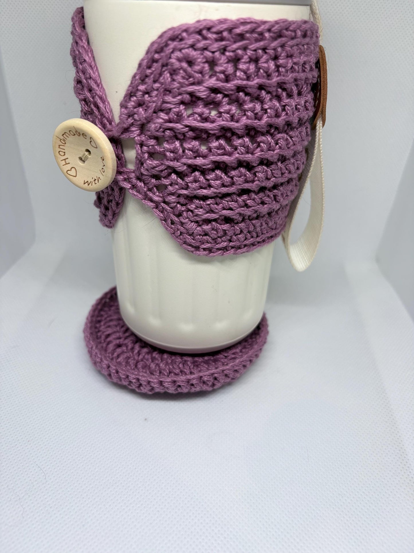 🌸 Bloom & Brew – Crochet Coffee Gift Set
