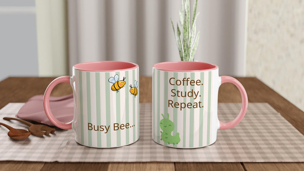 Busy Bee Coffee Mug Personalised Bee Mug Bible Study Mug Christian Coffee Mug JW Gift Coffee Lover Gift Ceramic Cup 11oz