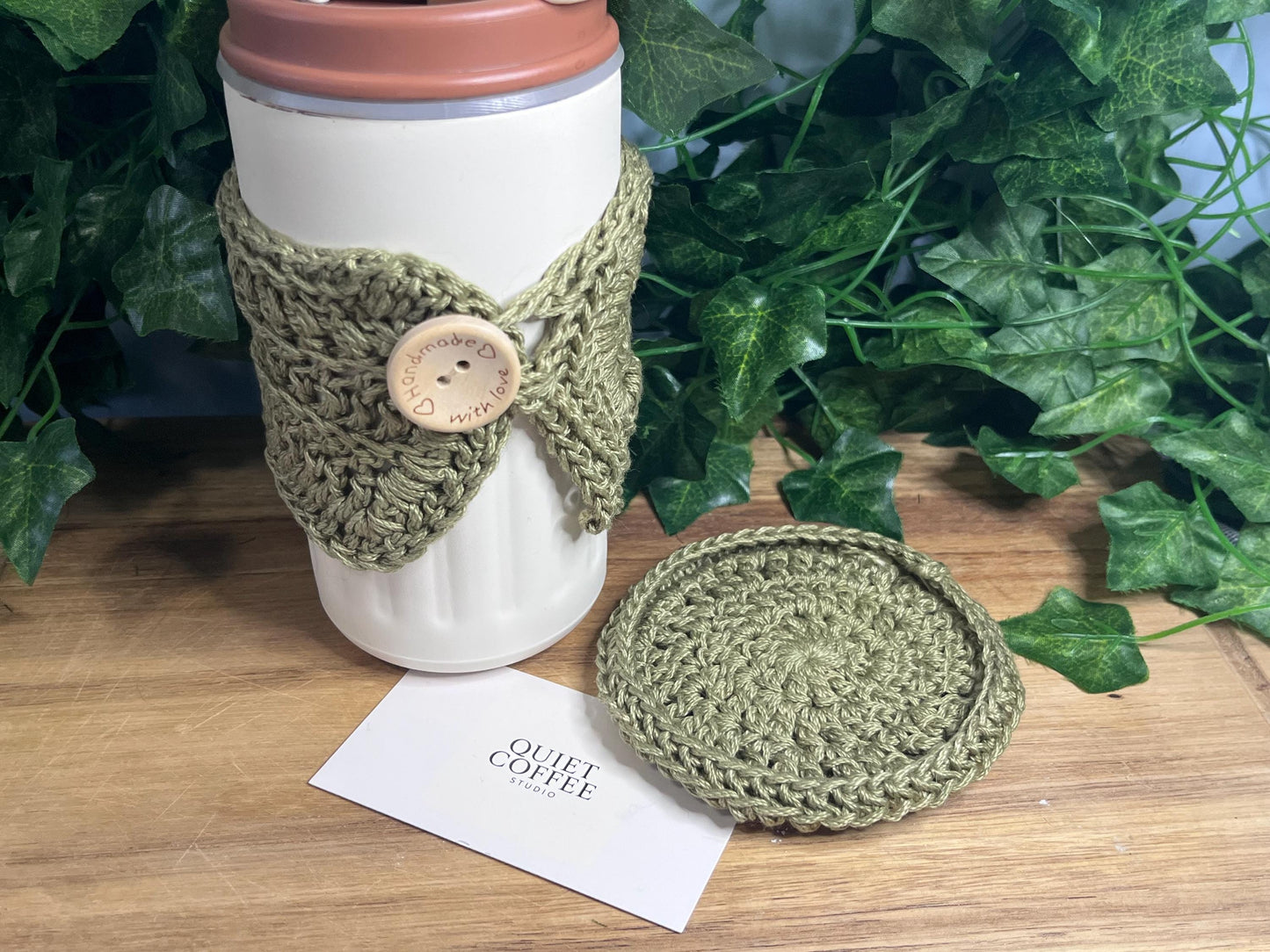 Quiet Morning Kit | Crochet Coffee Gift Set