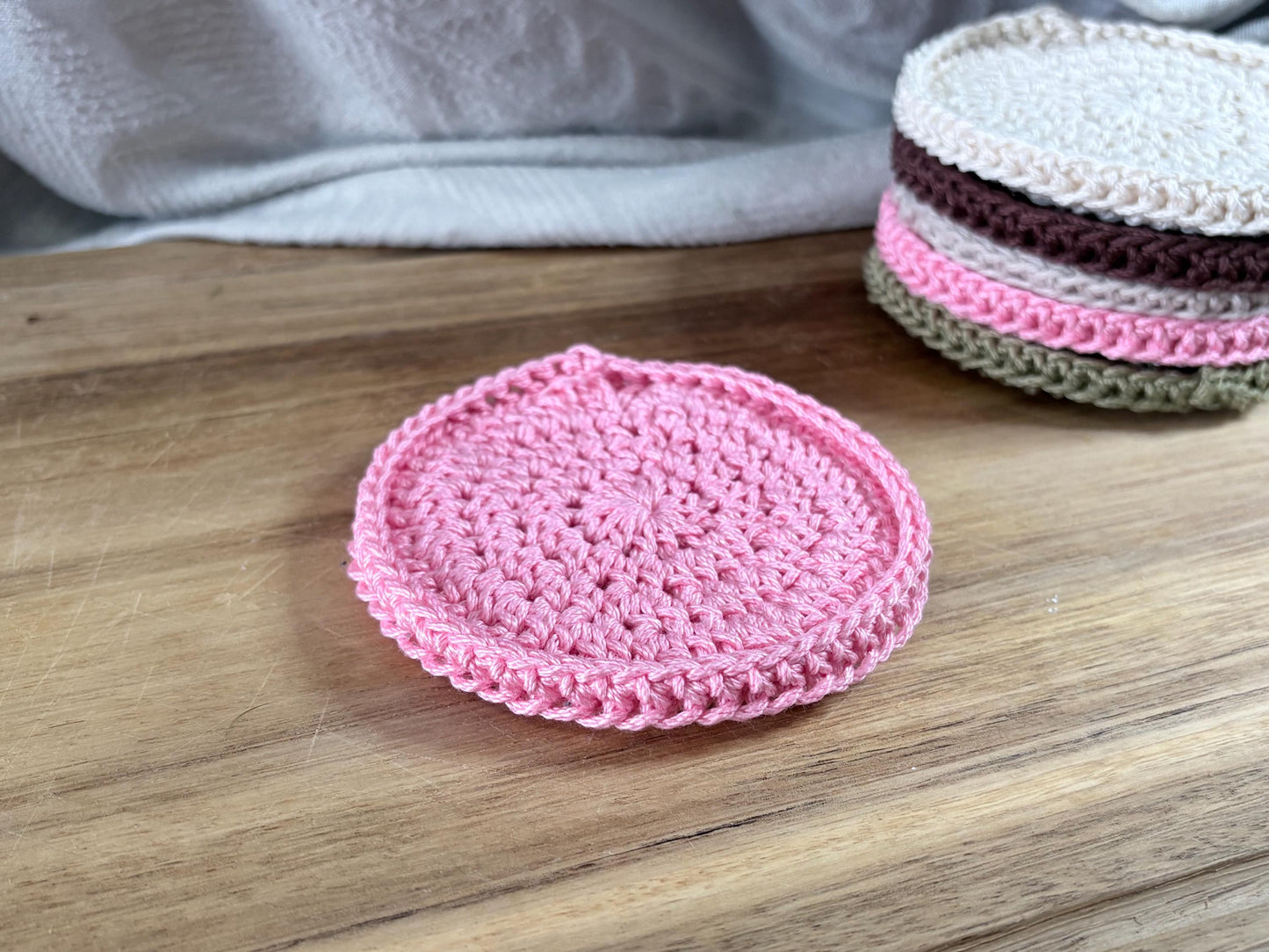 Coffee Lover Gift | Handmade Crochet Coaster Set