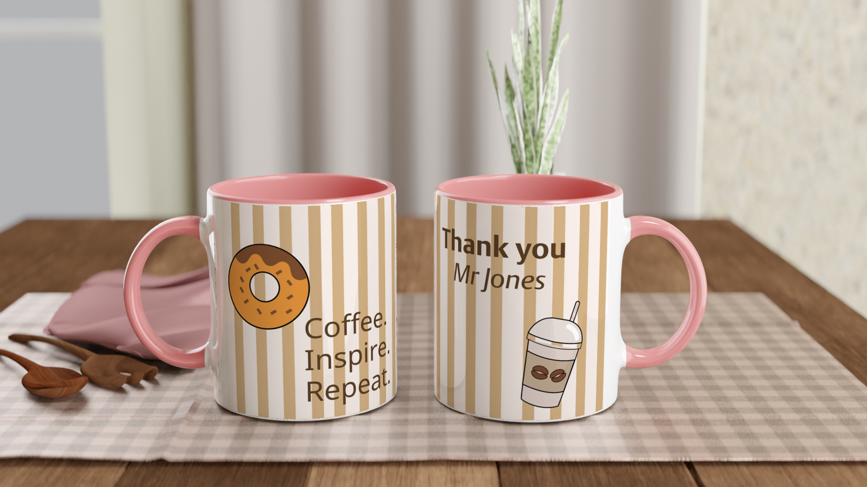 Teacher Coffee Mug Teacher Appreciation Gift Thank You Teacher Cup Coffee Teach Repeat Coffee Mark Repeat Coffee Inspire Repeat Coffee Create Repeat