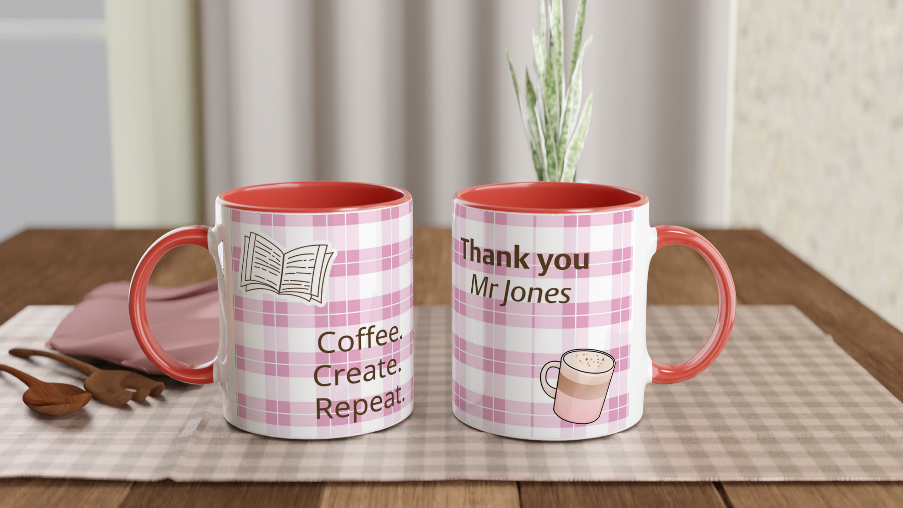 Teacher Coffee Mug Teacher Appreciation Gift Thank You Teacher Cup Coffee Teach Repeat Coffee Mark Repeat Coffee Inspire Repeat Coffee Create Repeat