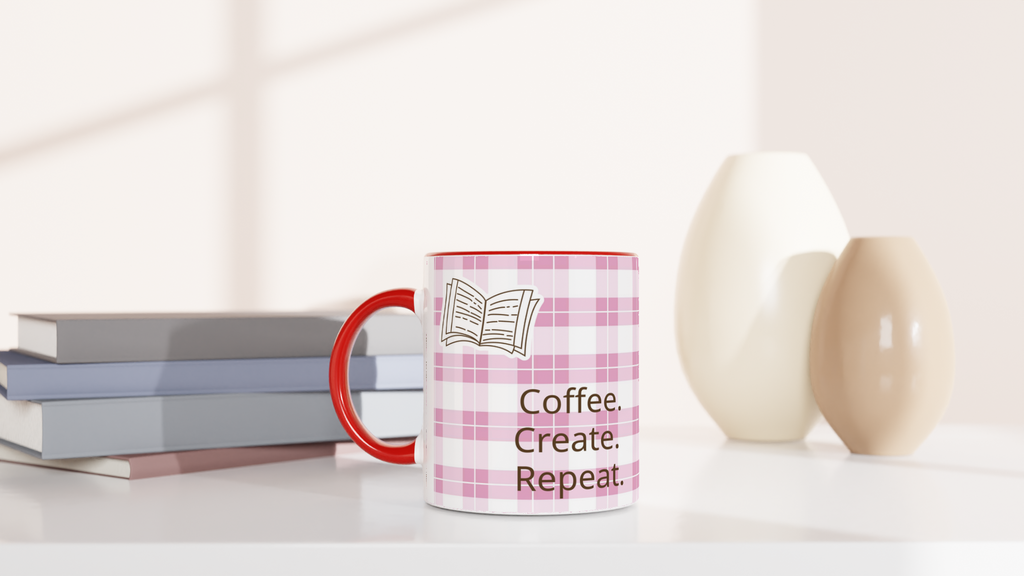 Teacher Coffee Mug Teacher Appreciation Gift Thank You Teacher Cup Coffee Teach Repeat Coffee Mark Repeat Coffee Inspire Repeat Coffee Create Repeat