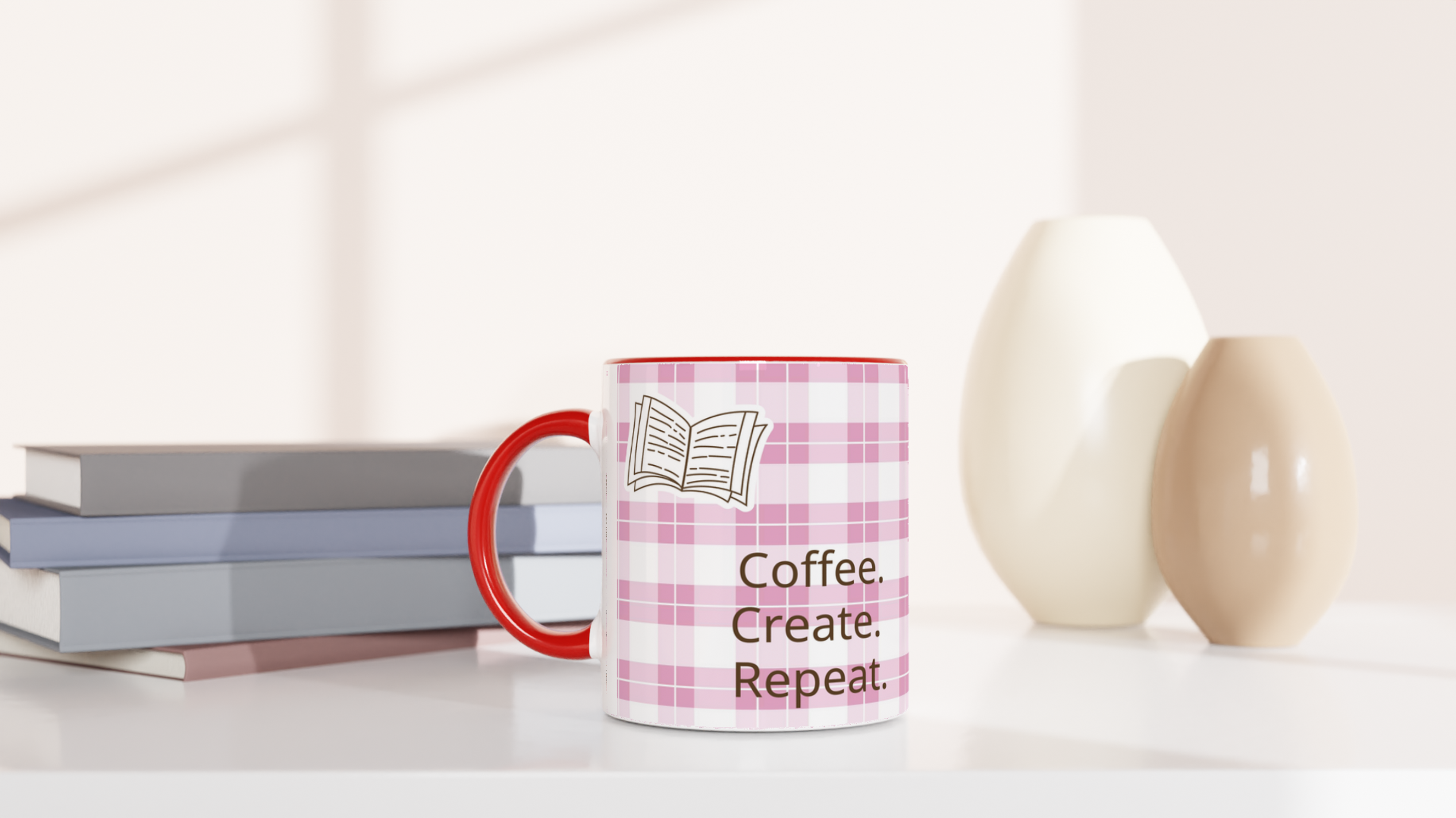 Teacher Coffee Mug Teacher Appreciation Gift Thank You Teacher Cup Coffee Teach Repeat Coffee Mark Repeat Coffee Inspire Repeat Coffee Create Repeat